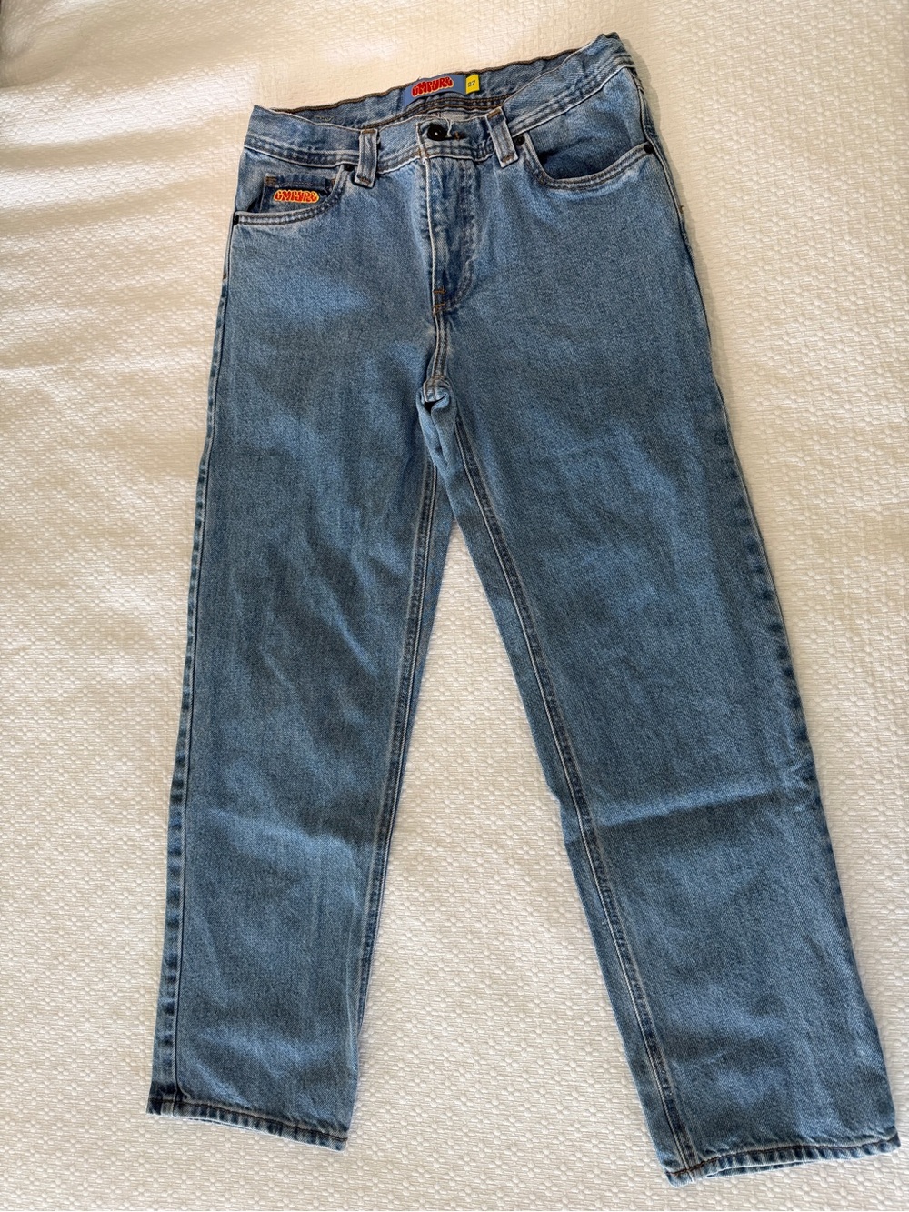 Empyre Medium Blue Kids Straight-Leg Denim Jeans